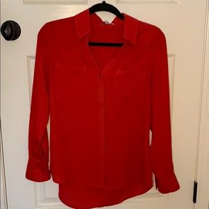 Express Red portofino shirt